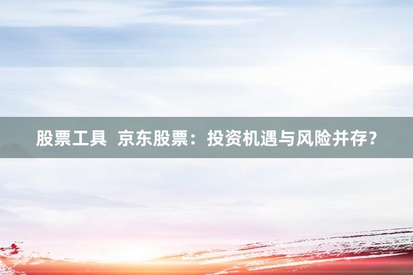 股票工具  京东股票：投资机遇与风险并存？